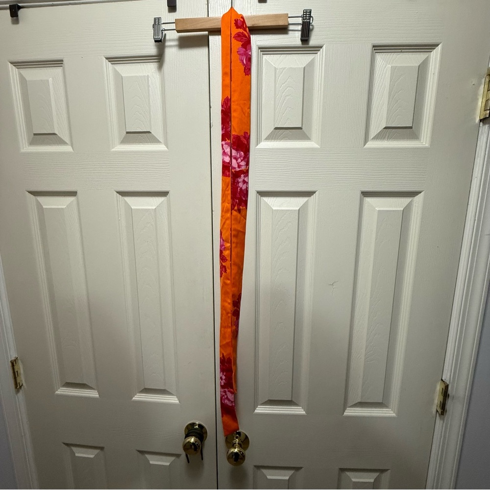 Scoop NYC Orange Red Halter Maxi Sundress - Picture 10 of 10